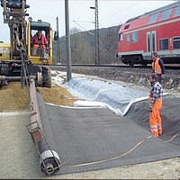 Proteção das águas subterrâneas e da água na construção ferroviária