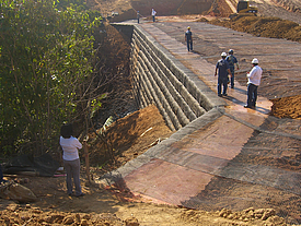 Construção sustentável com Fortrac Nature