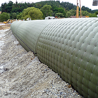 Proteção de condutas com Incomat® Pipeline Cover