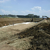 Geotêxteis na construção de infra-estruturas: instalação profissional