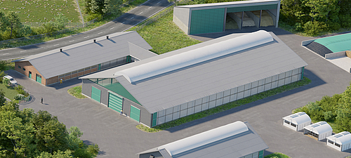 Lubratec - Ventilação e iluminação óptimas nos estábulos para gado leiteiro e bovino Soluções modernas de estábulos para vacas leiteiras e gado saudáveis