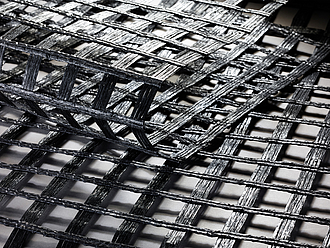 Geogrelha Basetrac Grid para estabilização da camada de base