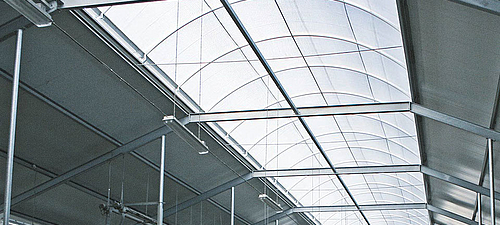 Período de luz Lubratec no estábulo de vacas leiteiras Cumeeira ligeira para um melhor clima nos estábulos de vacas leiteiras