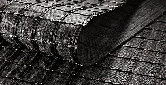 Visão geral da flexibilidade do HaTelit XP Vista pormenorizada da grelha de reforço HaTelit XP flexível