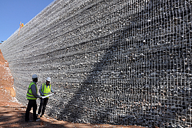 Fortrac Gabion para soluções individuais de cestas a granel